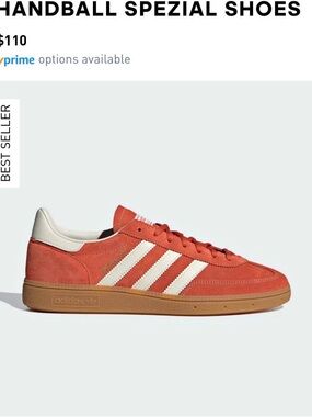 Adidas Handball Spezial Sneakers - “preloved red” womens 5.5